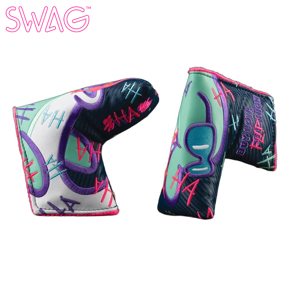 SWAG スワッグ ディフェイスド フリッパー ブレード カバー パター用ヘッドカバー