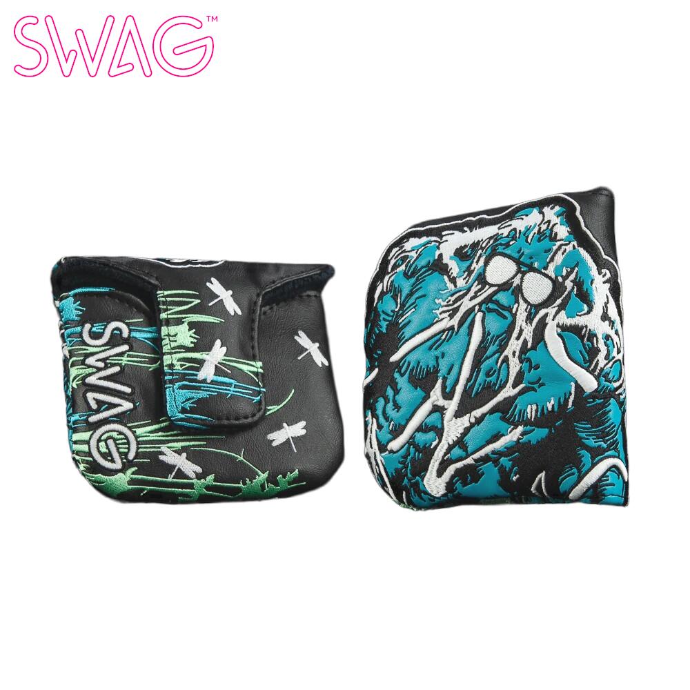 SWAG スワッグ グロウ‐イン‐ザ‐ダーク スワッグ・シング マレット カバー パター用ヘッドカバー