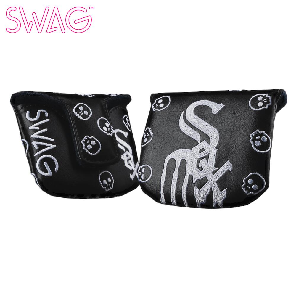 SWAG&times;MLB スワッグ　シカゴ ホワイトソックス ドリップ マレット カバー　パター用ヘッドカバー｜MOVING GOLF 17,355円