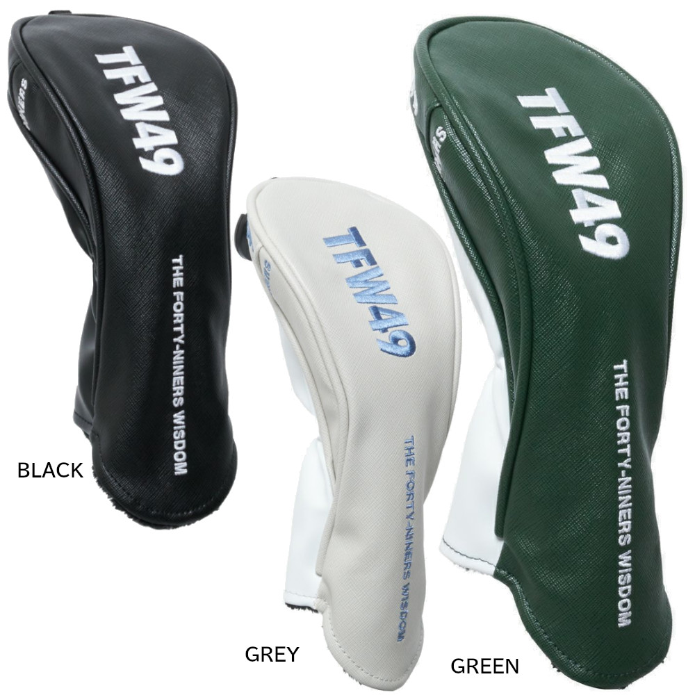 TFW49 HEAD COVER LEATHER UT ティーエフダブリュー49 なめし革 ありがた味用頭顱取りまかなう 定め事品 T132520006