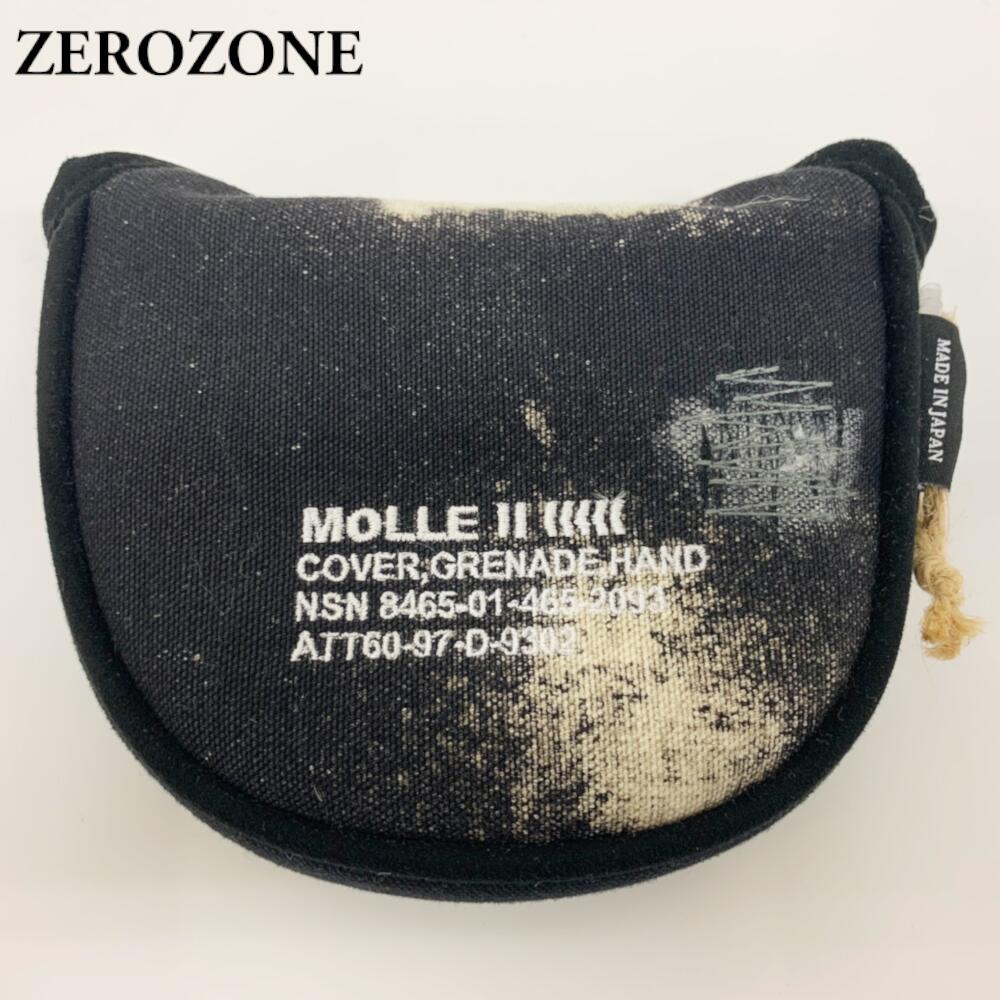 ZEROZONE PIN PUTTER HC ZZ25-PTHCNT01BS ゼロゾーン ピンタイプパターカバー 正規品 メンズ レディース 【ZEROZONE ブラックシリーズ】