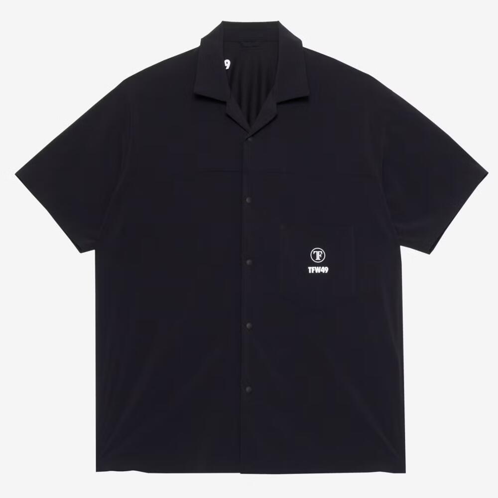 TFW49 COMBINATION OPEN COLLAR SHIRTS T062610004 ティーエフダブリュー49 コンビネーションオープンカラーシャツ 半袖スポーツシャツ 盛りだくさん開けはなし 定め事品