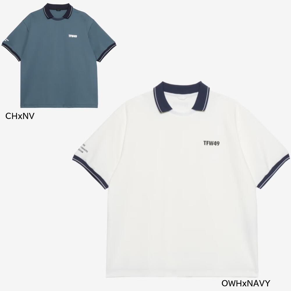 TFW49 SS POLO T102610017 ティーエフダブリュー49 SSポロ 半袖スポーツシャツ 定まり品