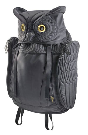 Smtb Ms Morn Creations Owl Back Packミミズクバックパック Xl Buff バッグ Store街中で目立ちまくれ Back 黒いミミズクがかなりクールなリュック