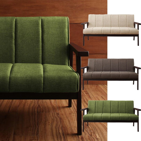 Buff Wood Arm Sofa Two Seat Rakuten Global Market Wood Arm Sofa Two Seat