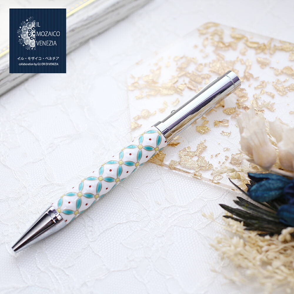 日本製 九谷焼 北陸言い慣わし芸術 七宝花菱 ステンレス鋼/STAINLESS 陶芸 ボールペン/書き込み ステーショナリー/文房具/筆記用具 替え芯付き添い人/箱付き添い人 男女兼用 不死化日/生まれ落ちる日/喜び事 入社お祝い/はいり込む祝 晴れ晴れしい ご機嫌感覚 差し上げ物/差し上げ物 御洒落/オシャレ 7297-SK24 日用品雑貨・文房具・手芸-文房具・事務用品