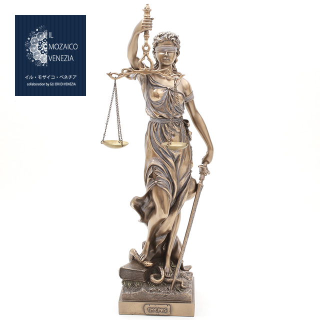 楽天市場 イタリア製 正義の女神像 Lady Justice 7930 Fg19 Il Mozaico Venezia