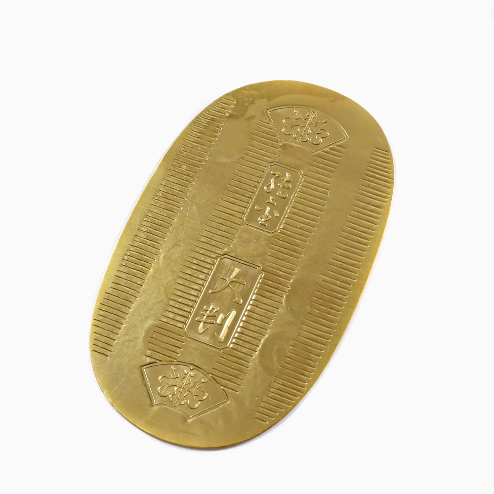 徳力本店 神田 純金 K24 24金 小判 黄金小判 50g 桐箱 縁起物