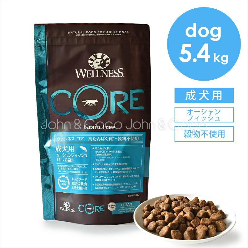 楽天市場】ウェルネス コア 穀物不使用 高齢犬用 800g