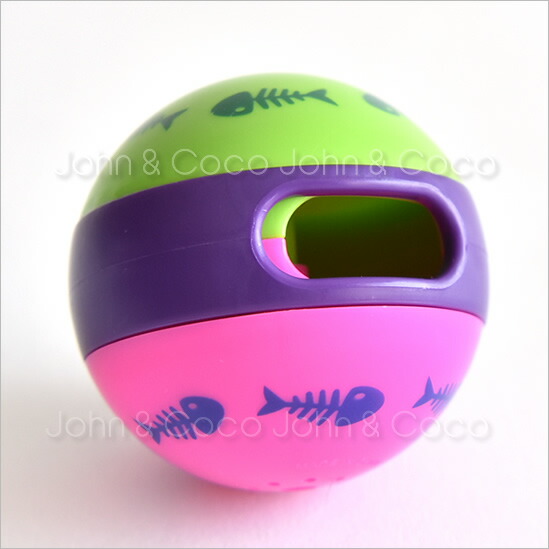 楽天市場 キャットトリートボール 数量限定品 猫のおもちゃ キャットトイ 犬と猫のjohn Coco ジョン ココ