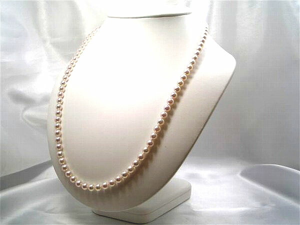 ビンテージ　あこや真珠ネックレス　8㎜ グラデーション ヴィンテージ あこや本真珠希少なグラデーションのネックレス