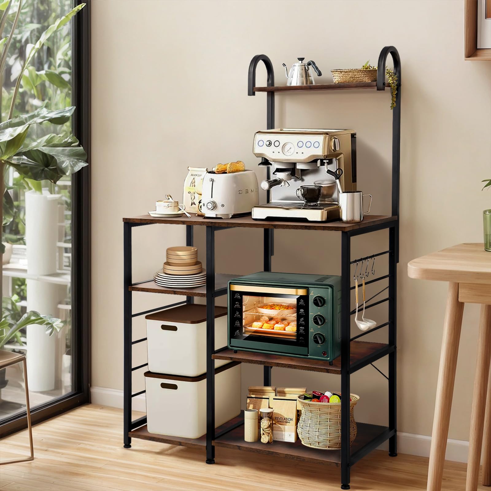 楽天市場】SuperKoisレンジラックキッチンラックレンジ台食器棚