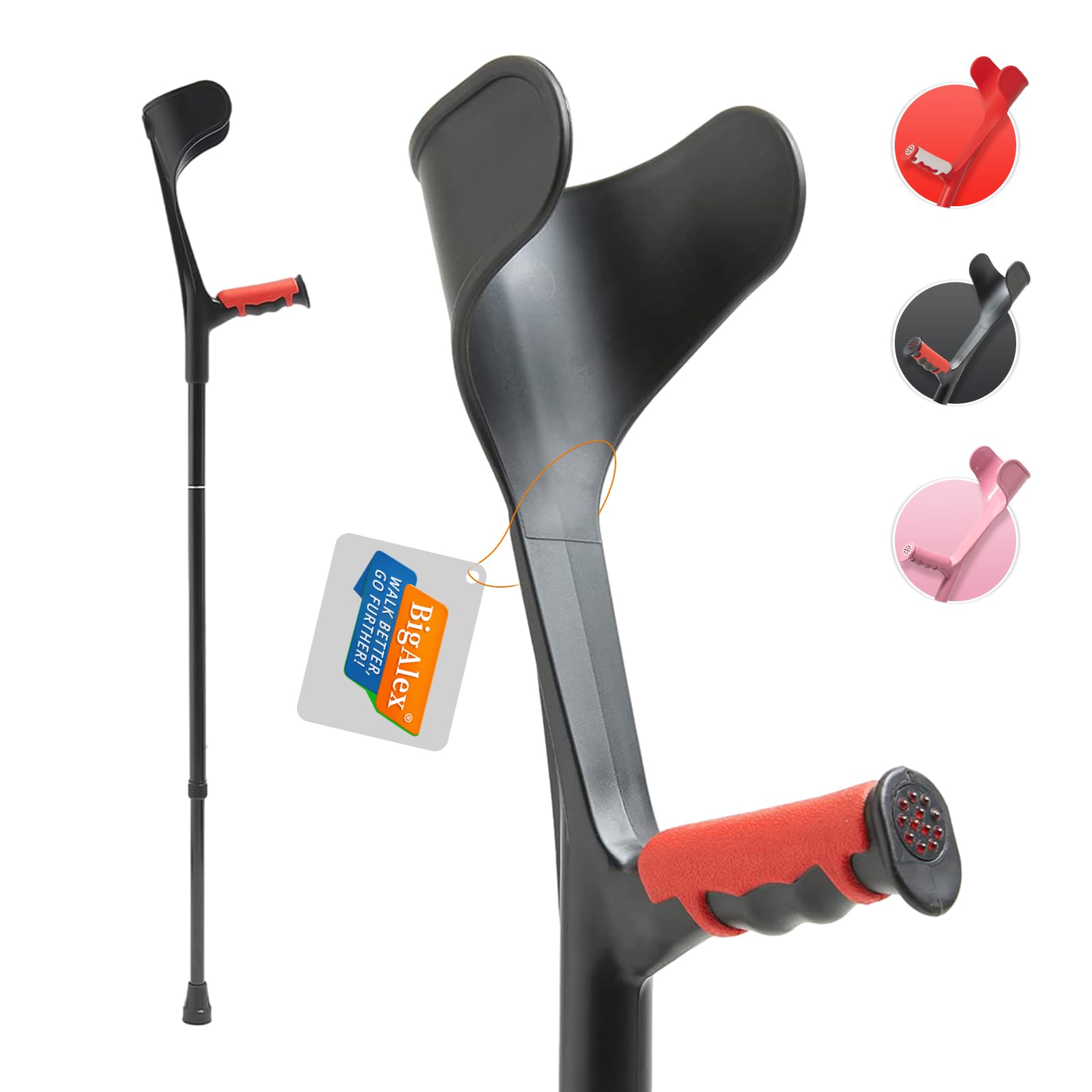smartCRUTCH 松葉杖 黒 smartCRUTCH 松葉杖 黒