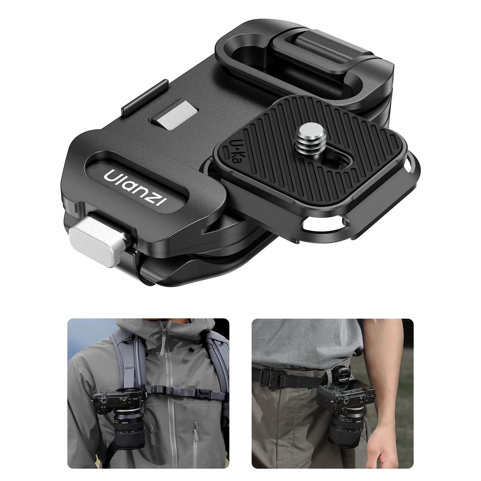 楽天市場】【送料無料】Ulanzi F38バックパックストラップクリップ