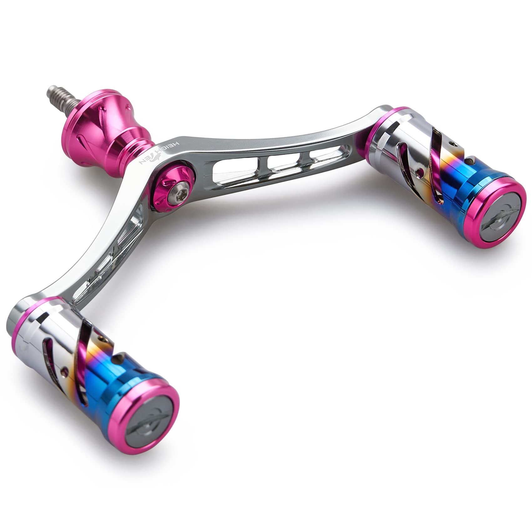 美品 廃盤 ZPI スリムノブ パープル 95mm 7×4 シマノ用 ハンドル 美品 廃盤