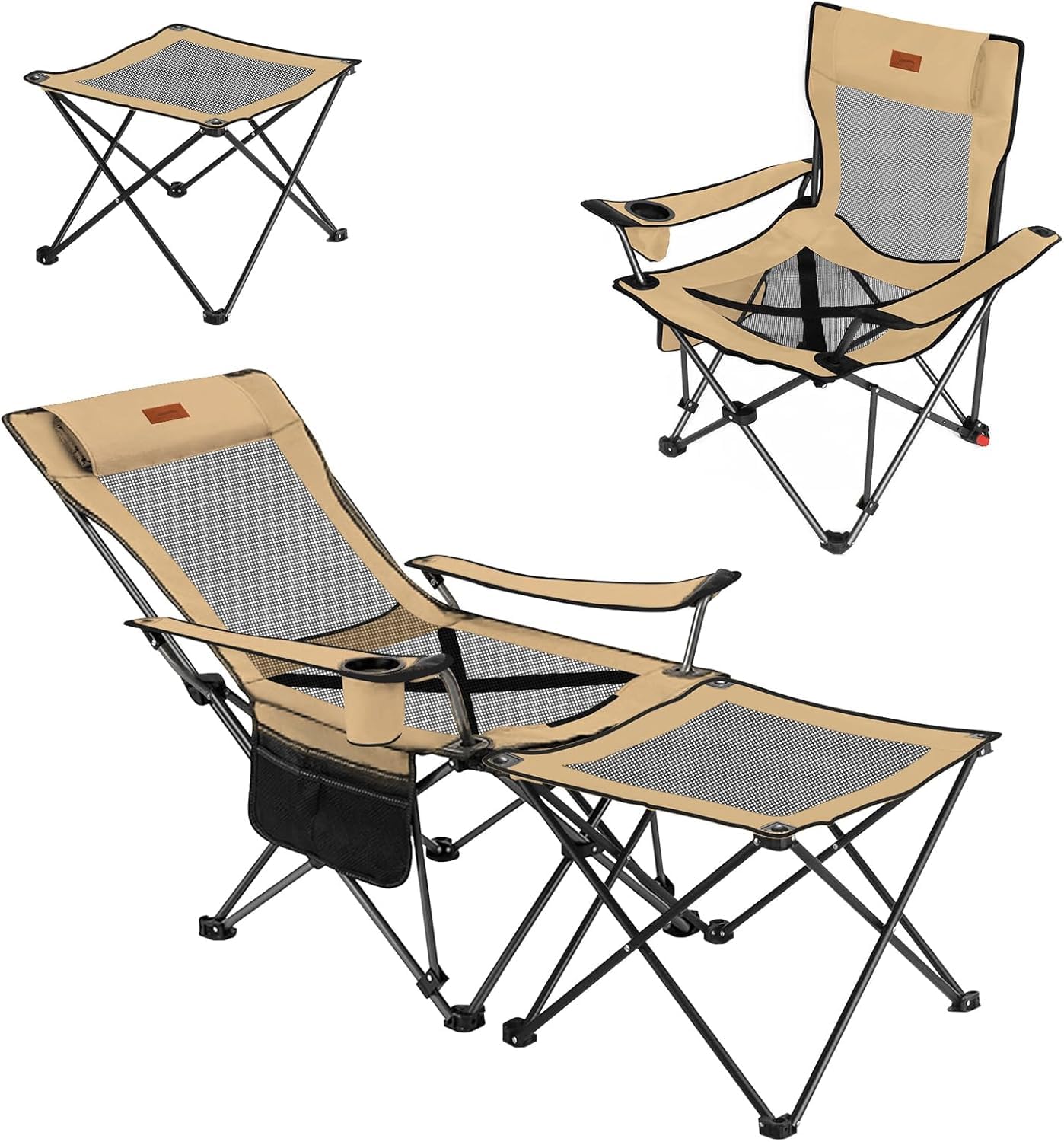 楽天市場】DesertFox リクライニングチェア キャンプ椅子 4way 仮眠