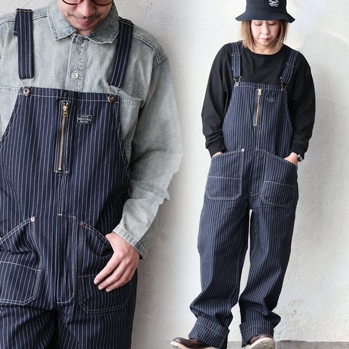 SCHOTT ショット オーバーオール サロペット メンズ レディース ヒッコリー ストライプ 綿100 コットン ノンストレッチ ノンスト しっかり生地 厚手 ポケット カジュアル アメカジ パティ 20,020円