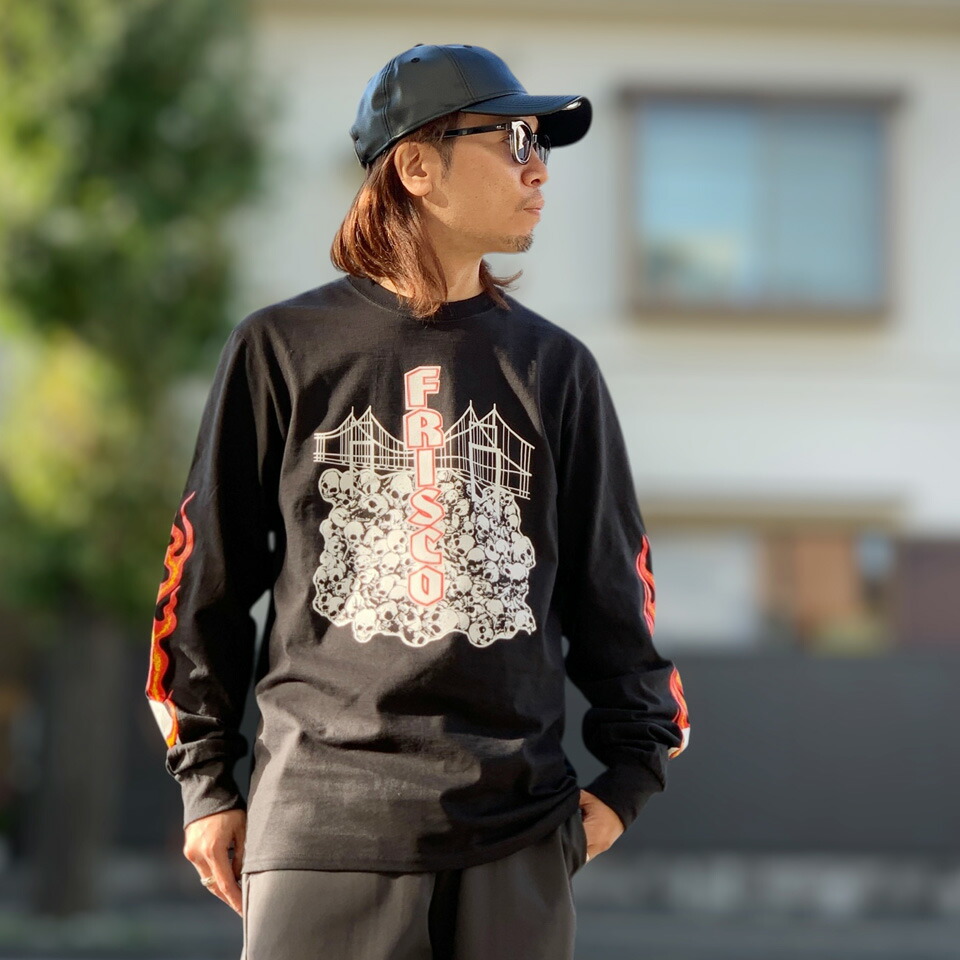 楽天市場】VLONE - Skull & Bones Long Sleeve ロングTシャツ スカル