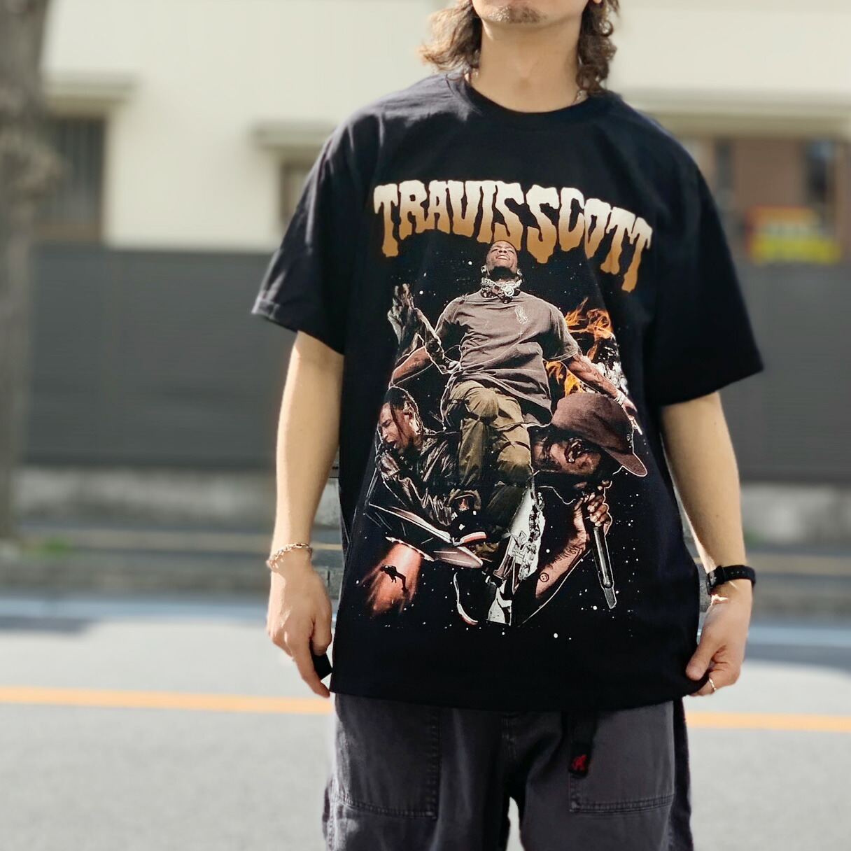 楽天市場】Travis Scott - Astroworld & VIRGIL ABLOH T-Shirt