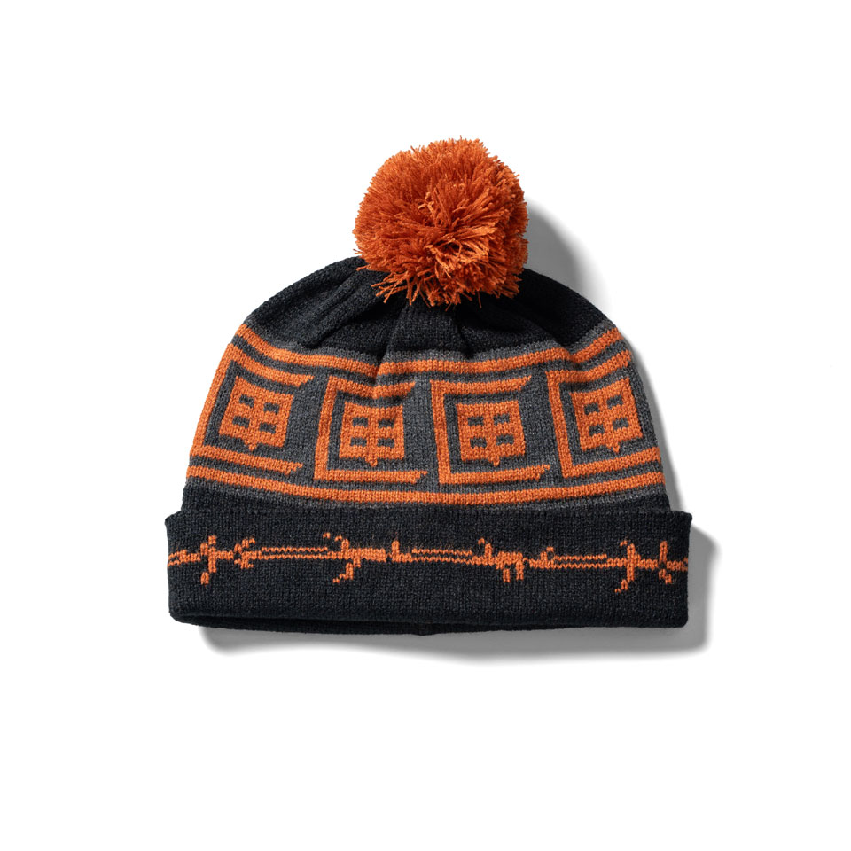 TENBOX 10匣 テンボックス ニットキャップ BOX PON-PON BEANIE ブラック 黒 BLACK TBX-027EX-24