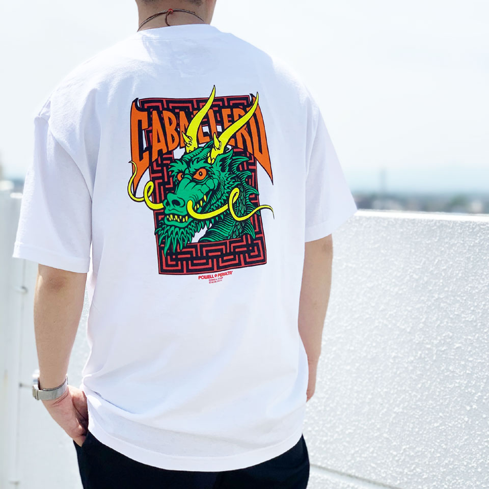 Powell tシャツ　L ドラゴン 楽天市場】レビューでクーポン☆パウエル ペラルタ 半袖 Tシャツ