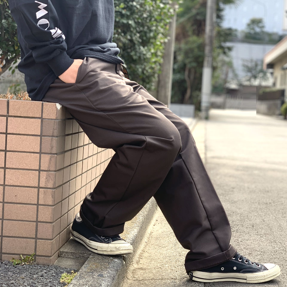 Wranglerワークパンツ チノパン 黒ブラック メンズ古着 - チノパン