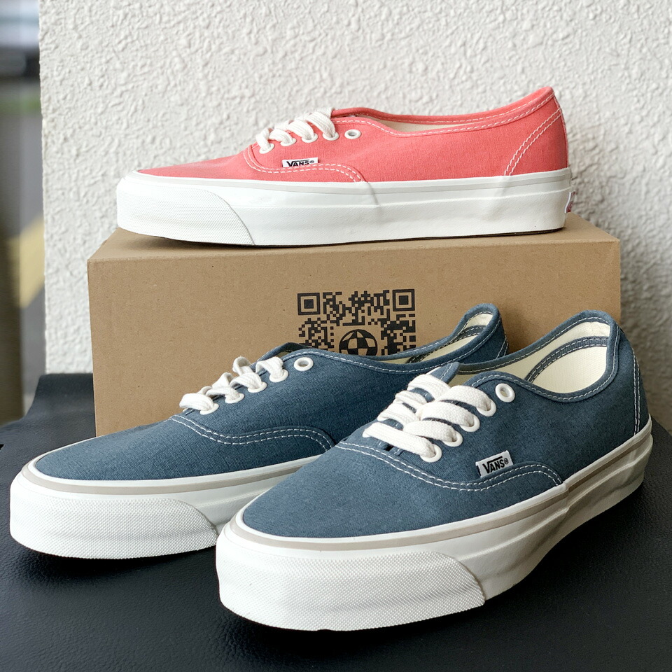 バンズ VANS ヴァンズ オーセンティック MTE AUTHENTIC REISSUE 44  サクラ色 米国海軍 SALT WASH PINK PARADISE STORMY WEATHER ウォッシュ製作