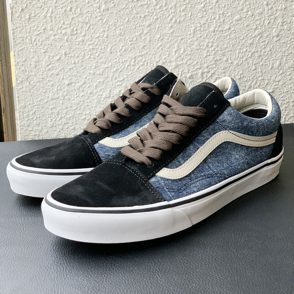 楽天市場】VANS バンズ スニーカー OLD SKOOL DENIM BLUE MARSHMALLOW