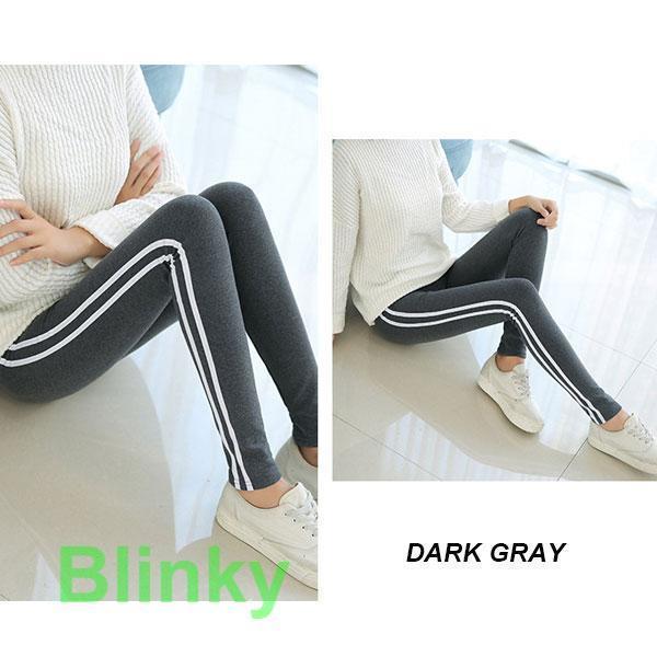 楽天市場】レギパン白ライン【超ストレッチ】サイドラインレギンス