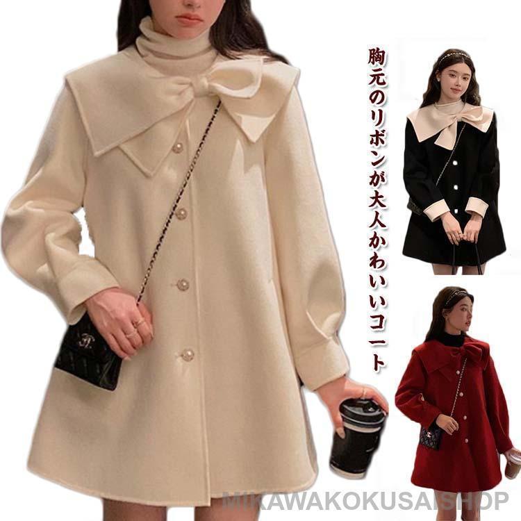 リボンデザインパールボタンジャケット　ホワイト 3qq-2411nv51_26.jpg