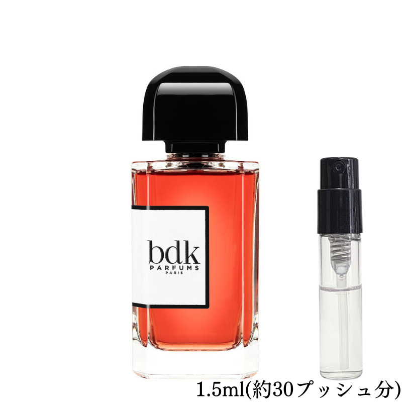 【楽天市場】Bdk Parfums ビーディーケーパルファム ルージュスモーキング オードパルファム 香水 フレグランス アトマイザー 1