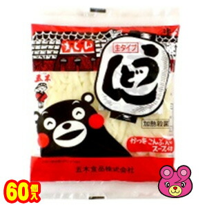 【2ケース】【くまモンパッケージ】 五木食品 スープ付うどん 210g×30個×2ケース：合計60個 くまもん 【北海道・沖縄・離島配送不可】