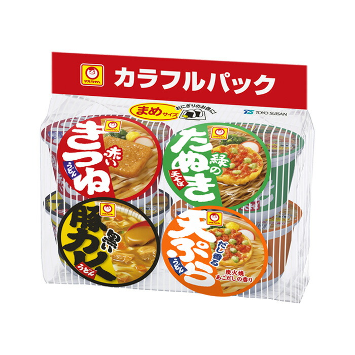 楽天市場】マルちゃん まめバラエティパック4P 東 40g4食 x6 6個
