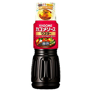 【1ケース】 カゴメ 醸熟ソース ウスター 500g×20個入 【北海道・沖縄・離島配送不可】[NA]