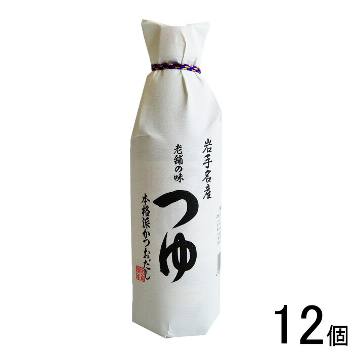 【12個】 佐々長醸造 老舗の味 つゆ 500ml×12個 【北海道・沖縄・離島配送不可】 10,681円