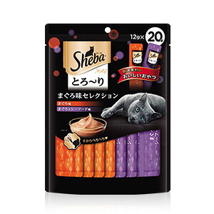 【ペット】 マースジャパンリミテッド シーバ とろ～りメルティ まぐろ味セレクション 20本×20袋入 【北海道・沖縄・離島配送不可】［HK］