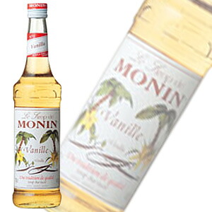 【6本】 日仏貿易 モナン フレーバーシロップ バニラ・シロップ 瓶 700ml×6本 MONIN 【北海道・沖縄・離島配送不可】