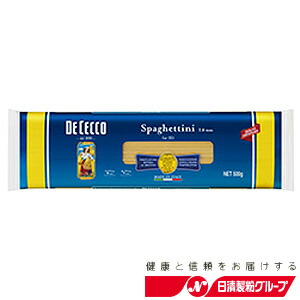 ディ・チェコ[DeCecco]No.11スパゲッティーニ  500g×24入り／箱〔ケース〕〔正規輸入品〕【北海道・沖縄・離島配送不可】 〔ディチェコ〕