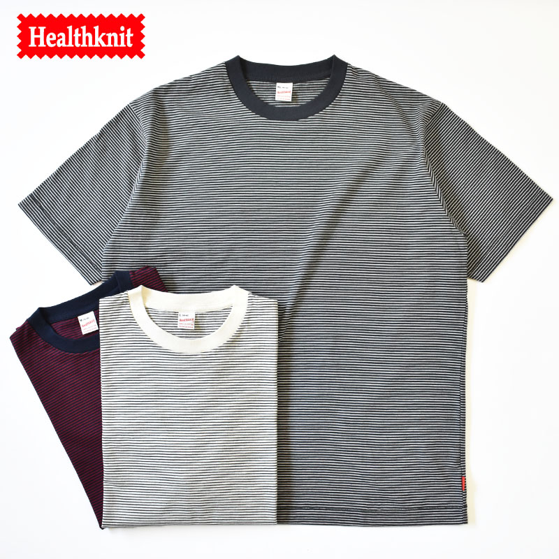 楽天市場】Healthknit Basic thermal Border Mockneck S/S T