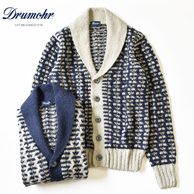 【楽天市場】【40%OFF】DRUMOHR Cotton linen cardigan