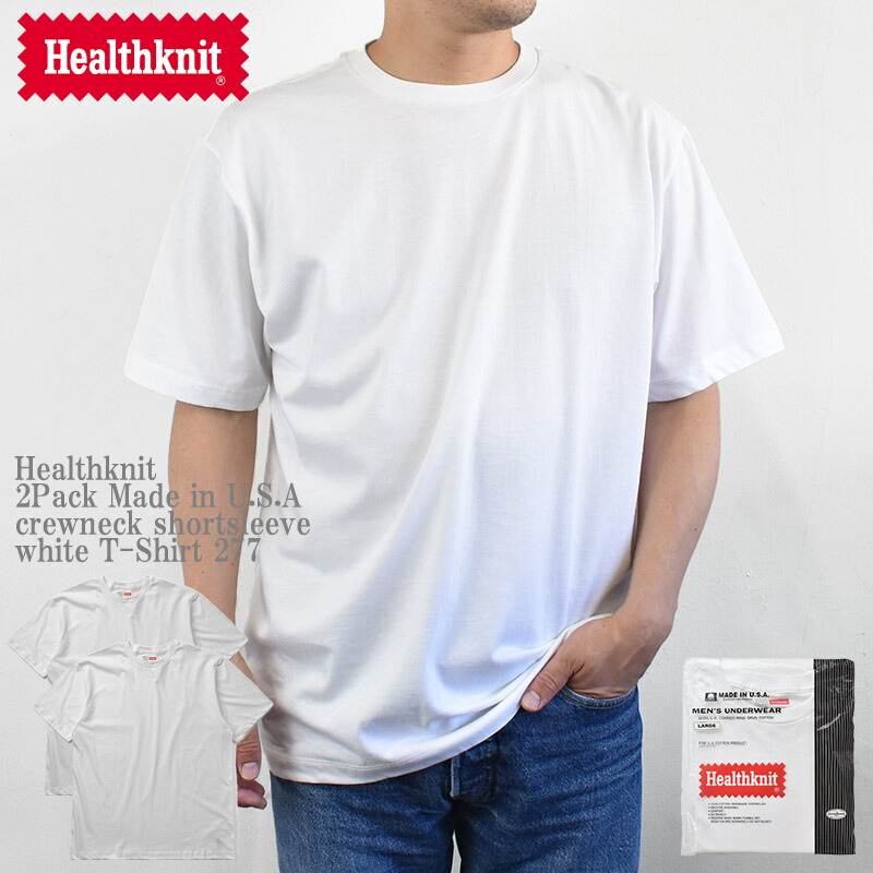 Tシャツ・カットソー SATUR W Classic Crew Neck Half Knit Cream 11oz Cotton Knit Crew Neck T-Shirt - Cream IHT-1600-CRM