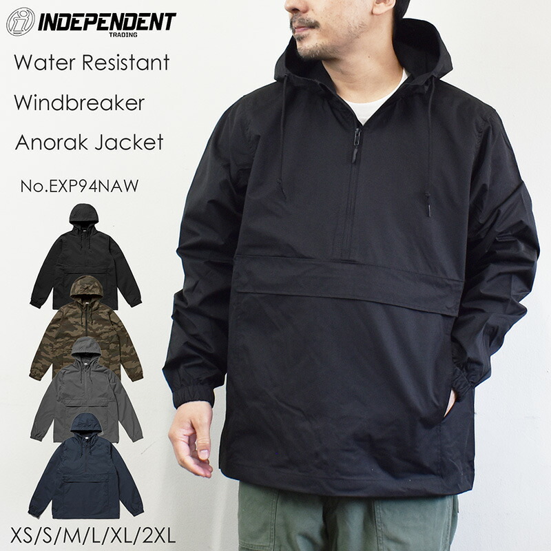 inhabitant アノラックジャケット 楽天市場】【2XL】INDEPENDENT インディペンデント Water