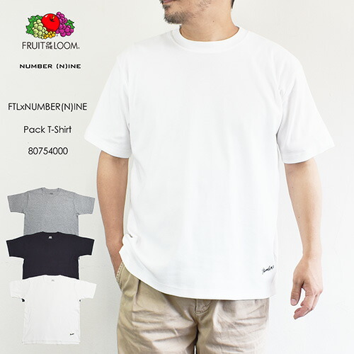 楽天市場】FRUIT OF THE LOOM short sleeve crewneck 3pack T-shirt