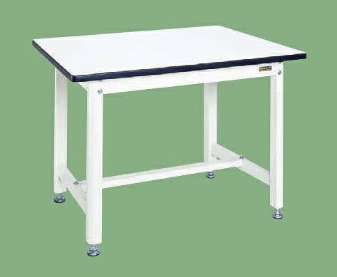 中量作業台（扇形支柱・固定式） KF-38W 035036 ※法人向け 個人宅配送不可