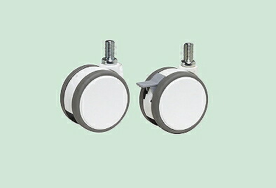 双輪エラストマー車セット CS-100DW 523410 ※法人向け 個人宅配送不可｜TONTON店