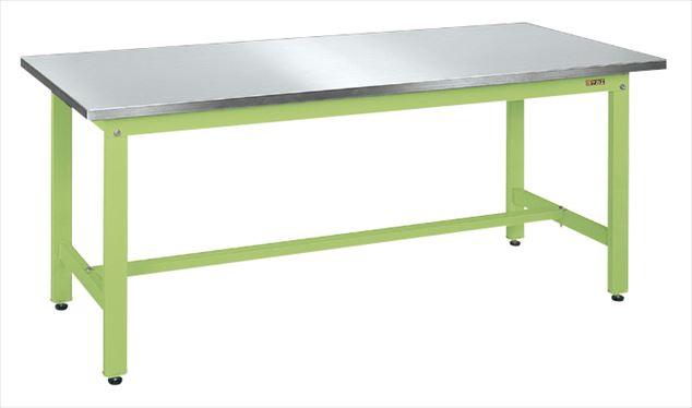 サカエ 軽量作業台ＫＳタイプ（ステンレスカブセ天板仕様） KS-127HCSU4 039092 ※法人向け 個人宅配送不可