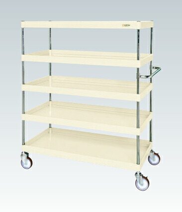 CSパールワゴン(中量タイプ・直進安定金具付) CSP-10155YNUI 322819 ※法人向け 個人宅配送不可|TONTON店