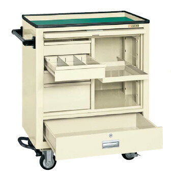 サカエ エスエスワゴン（フットブレーキ付） SS-A14NBRI 021290 ※法人向け 個人宅配送不可