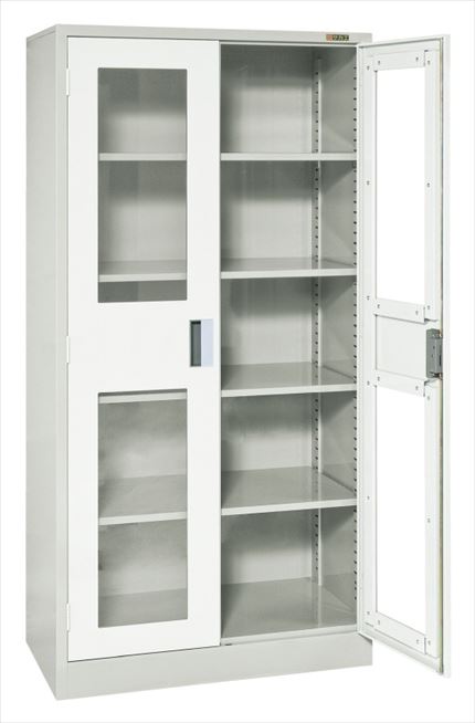 サカエ 大型保管庫 KU-81M4GY 143684 ※法人向け 個人宅配送不可