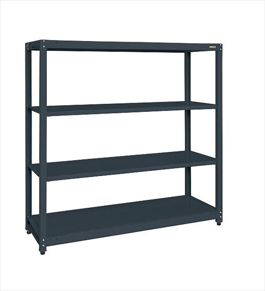 サカエ スチールラック（均等耐荷重：２５０ｋｇ／段・４段タイプ） SLN-1254D 170532 ※法人向け 個人宅配送不可